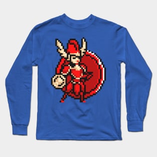 Pixel Shield Knight Long Sleeve T-Shirt